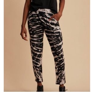 Raquel Allegra black jersey easy pants size 0